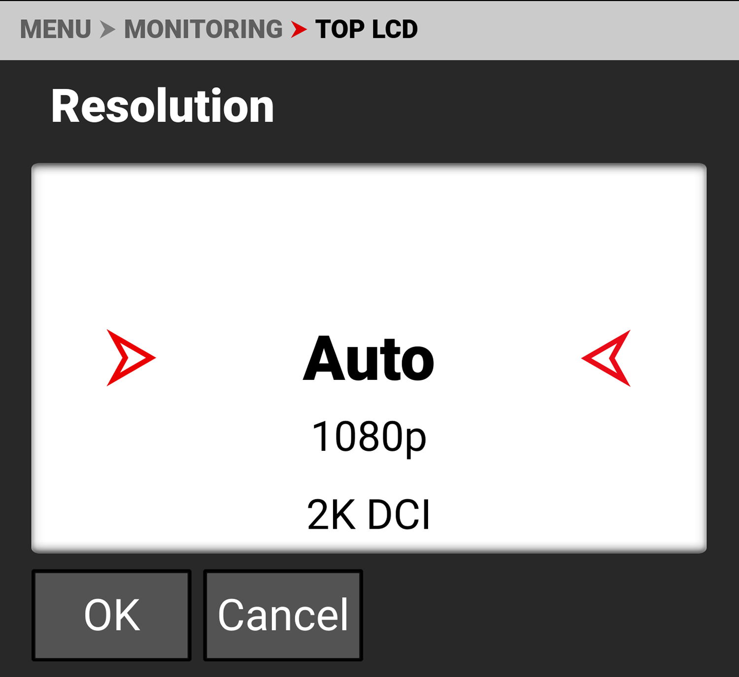 Top LCD